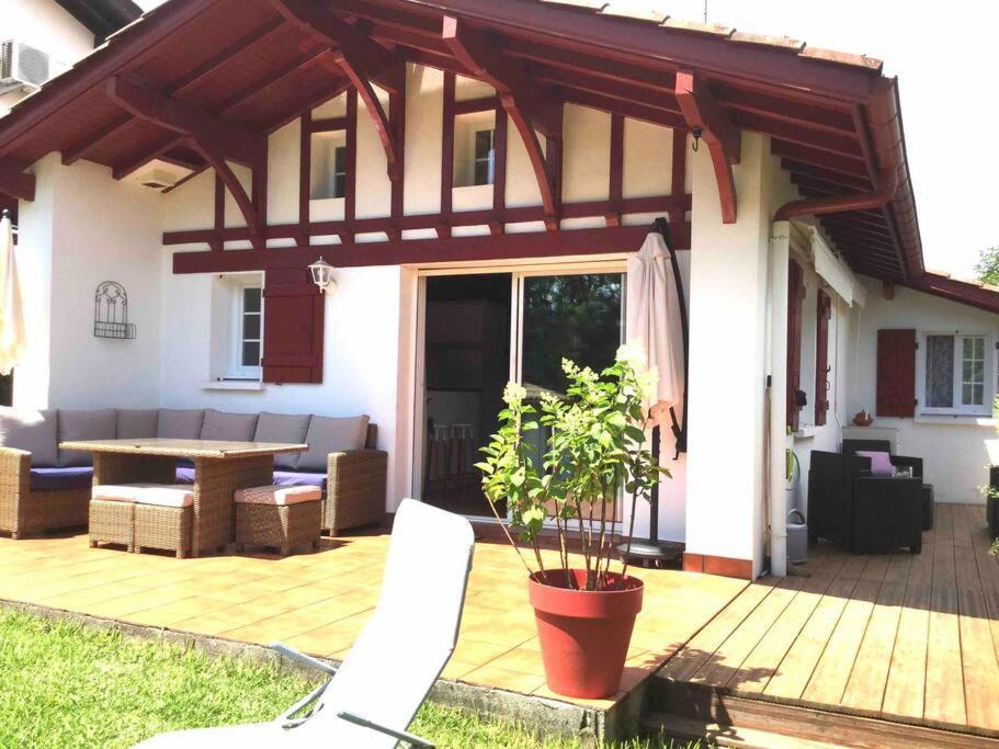 1Km Plage, Agreable Maison 6 Pers Classee 3* アンダイエ エクステリア 写真
